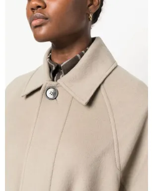 AMI Paris ベルト付きシングルブレストコート - サムネイル5