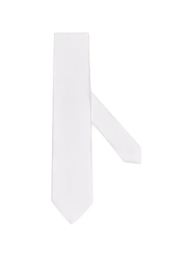 ZEGNA Zegna シルクタイ（ホワイト）の商品画像