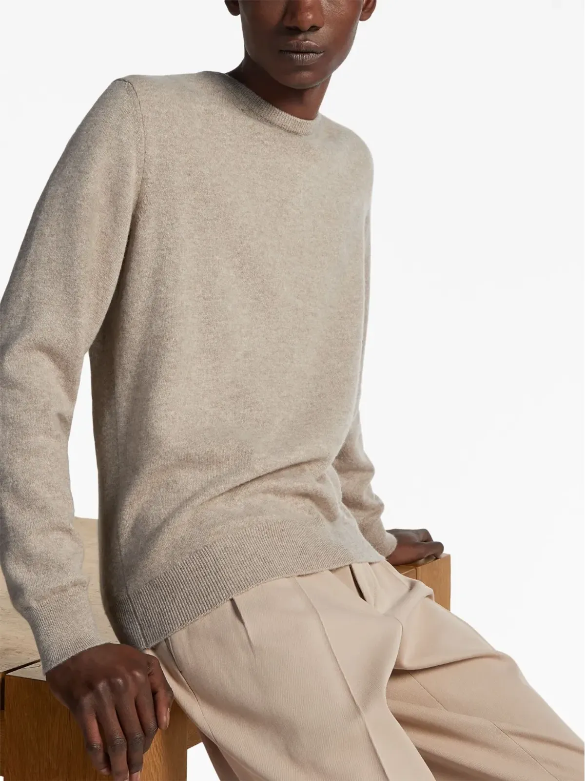 Zegna オアジ クルーネック カシミヤ ジャンパー - 画像5