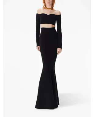 Nina Ricci オフショルダークロップトップ - サムネイル2