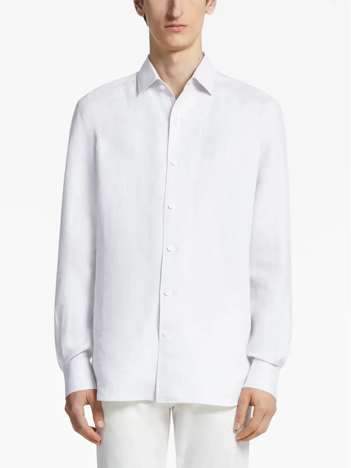 Zegna Oasi Linoシャツ - 画像2