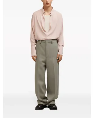 AMI Paris ワイドレッグニットパンツ - サムネイル2