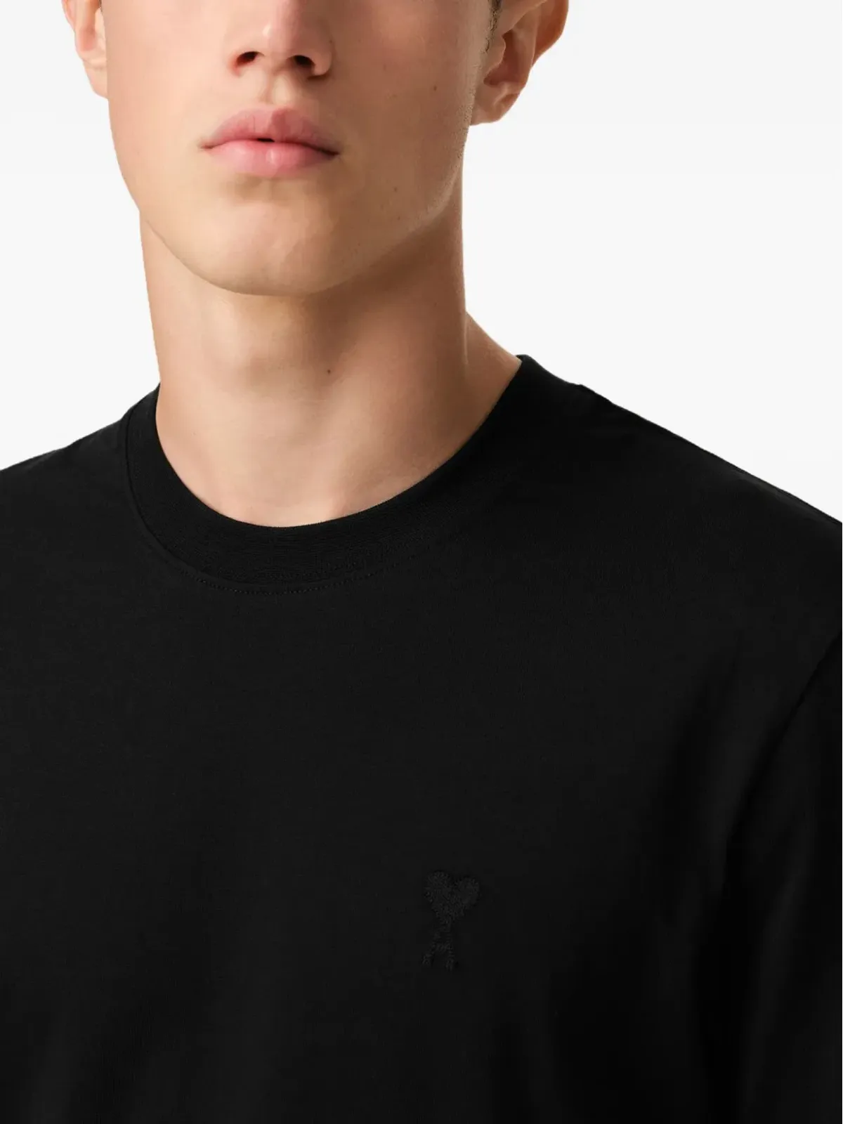 AMI Paris クルーネックTシャツ - ブラック - 画像5