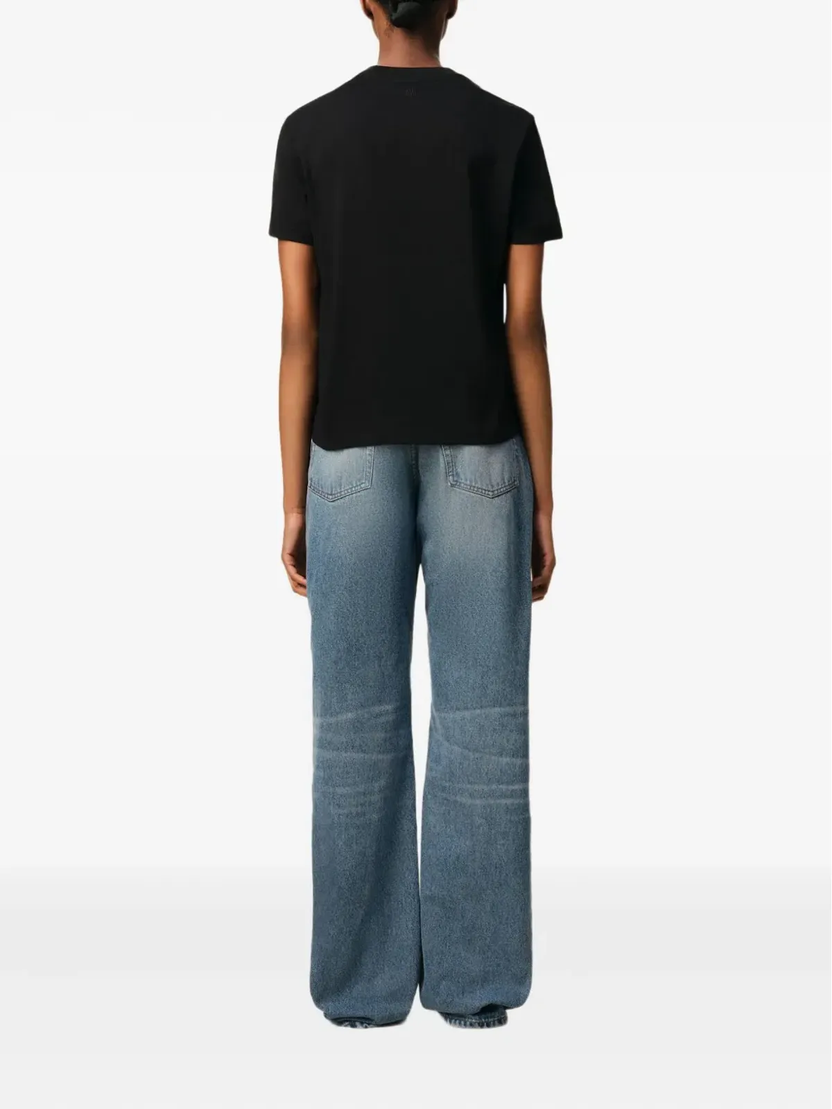 AMI Paris クルーネックTシャツ - ブラック - 画像4