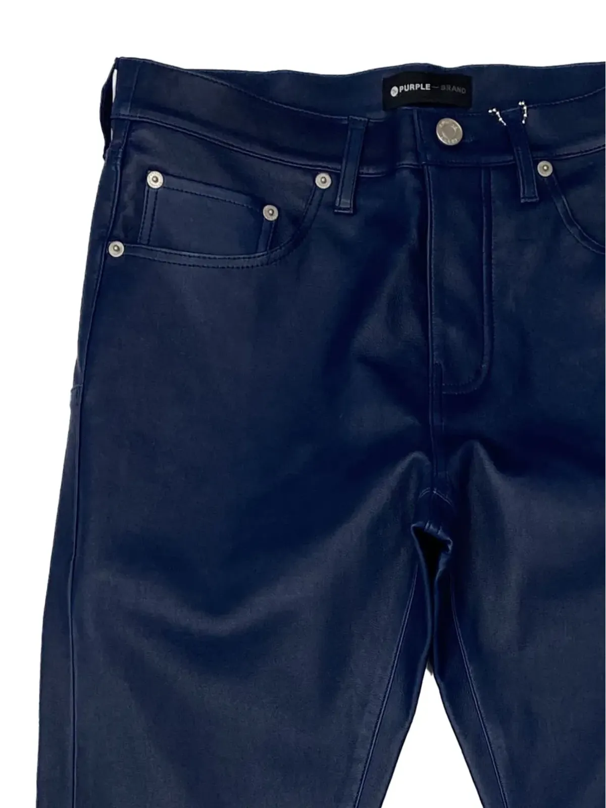 Purple Brand コーティッド スキニー ジーンズ - 画像2