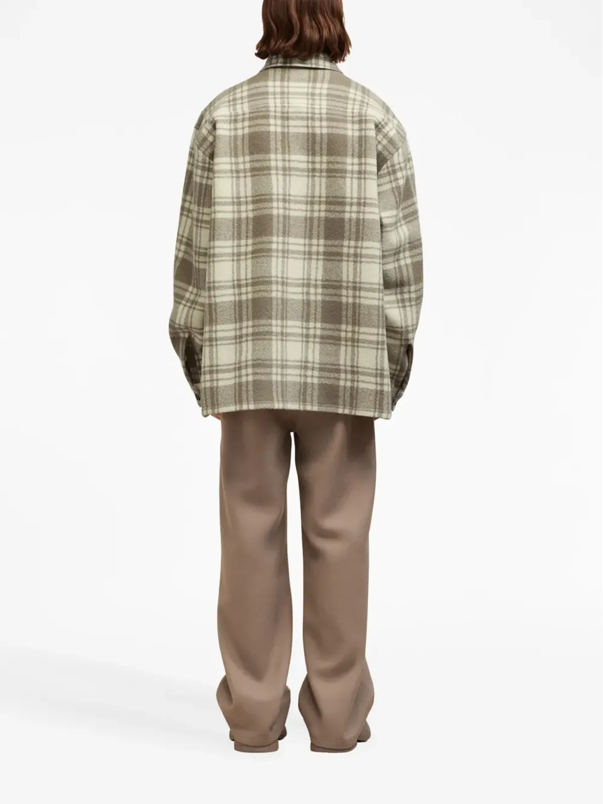 AMI Paris マキシチェックオーバーシャツ - 画像5