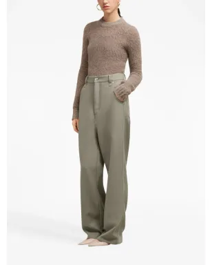 AMI Paris バージンウールストレートレッグパンツ - サムネイル3