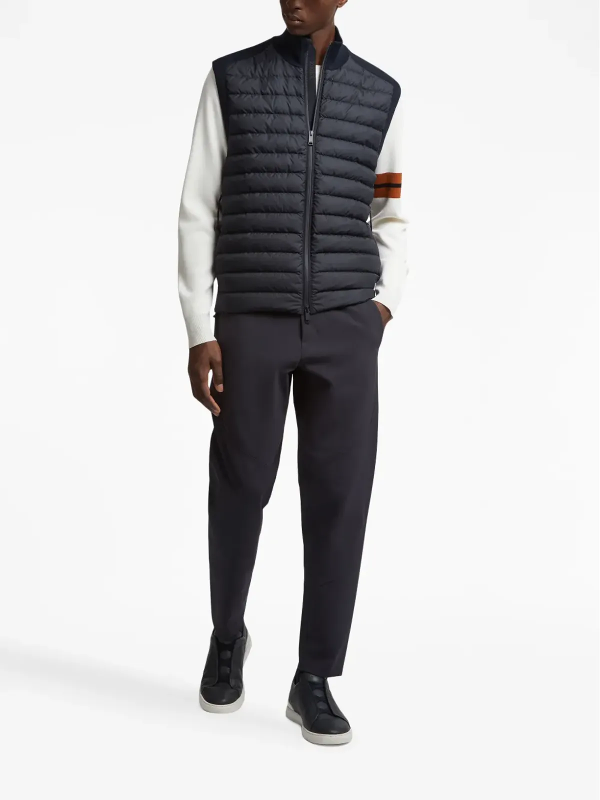 Zegna ハイパフォーマンス ウール ベスト - 画像2