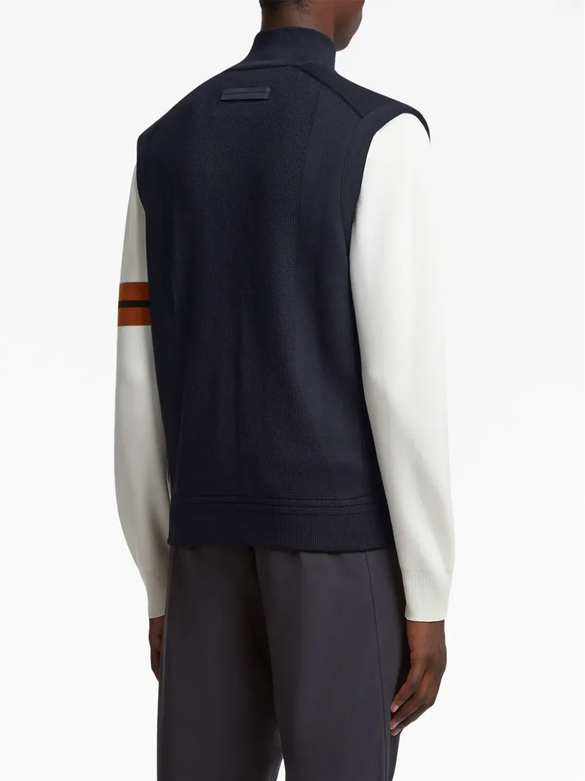 Zegna ハイパフォーマンス ウール ベスト - 画像4