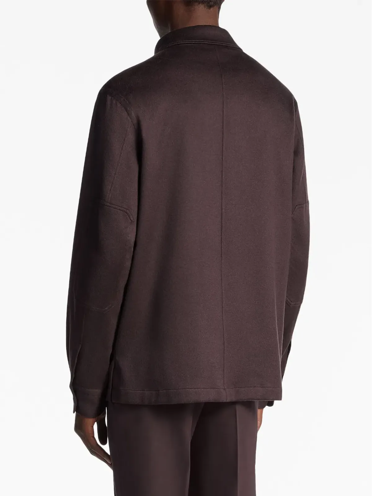 Zegna アルバ・オアシ カシミア オーバーシャツ - 画像4
