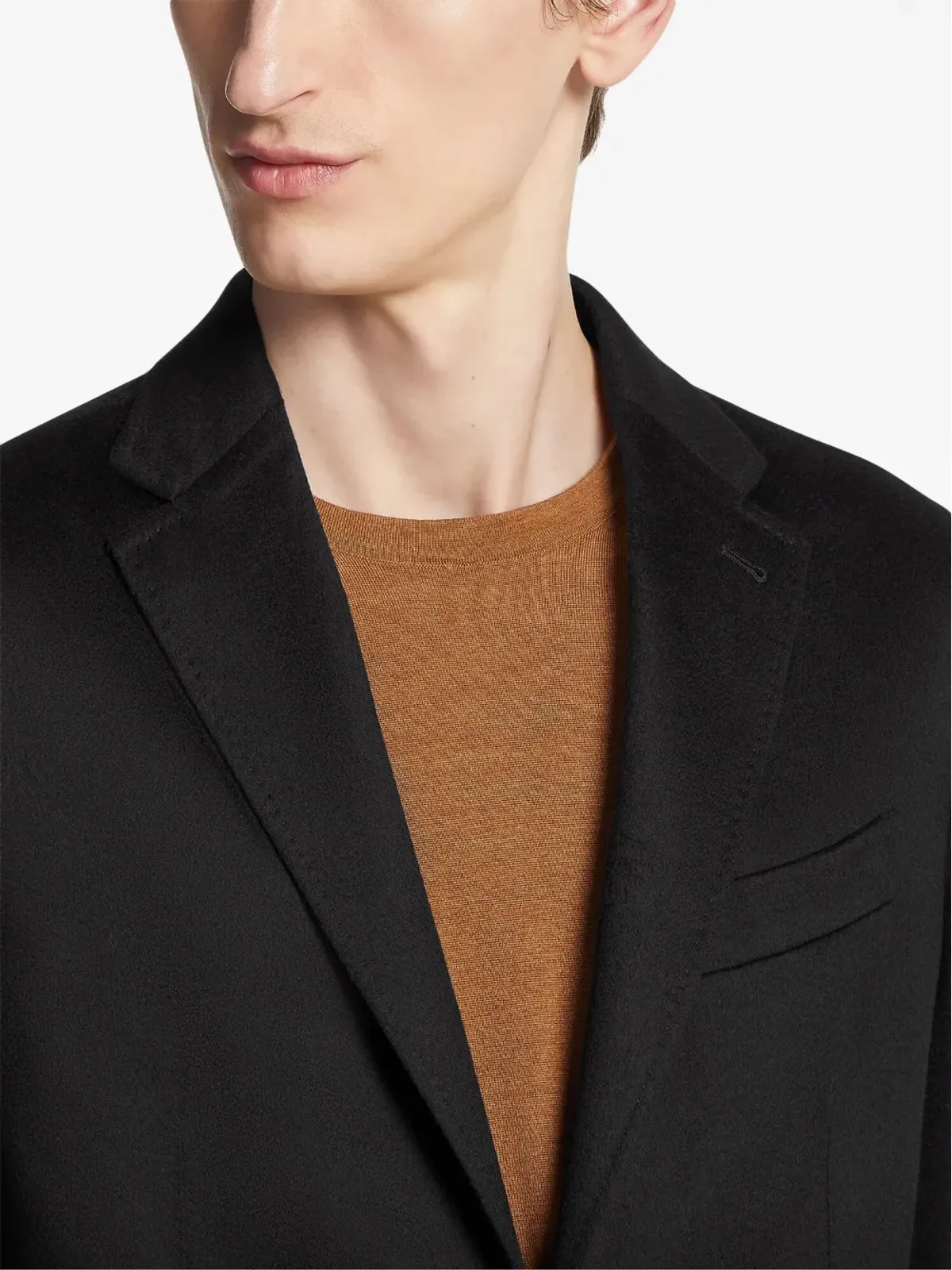 Zegna オアジ カシミヤ シャツジャケット - 画像4