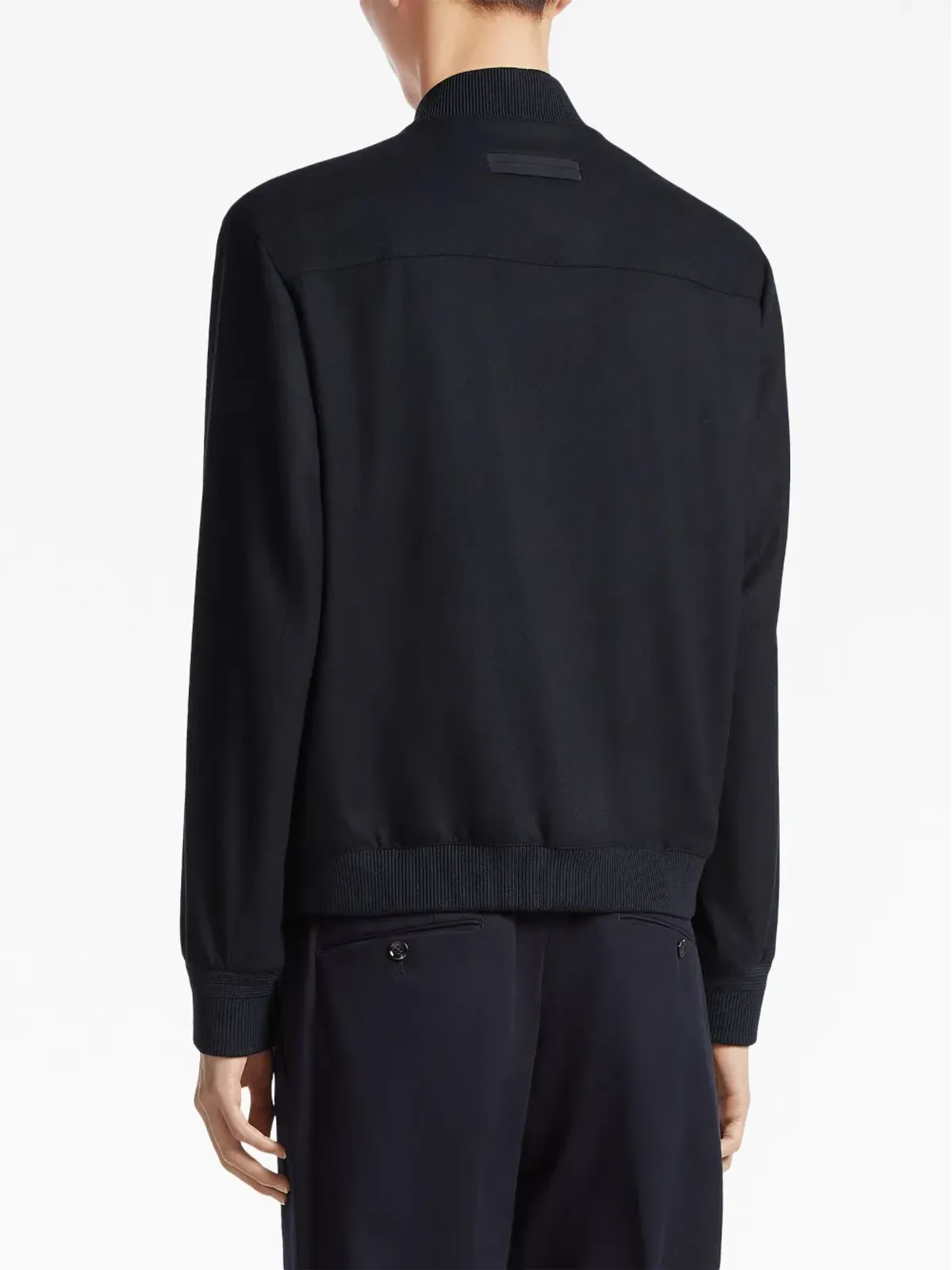 Zegna オアジ Elements カシミア ボンバー ジャケット - 画像4