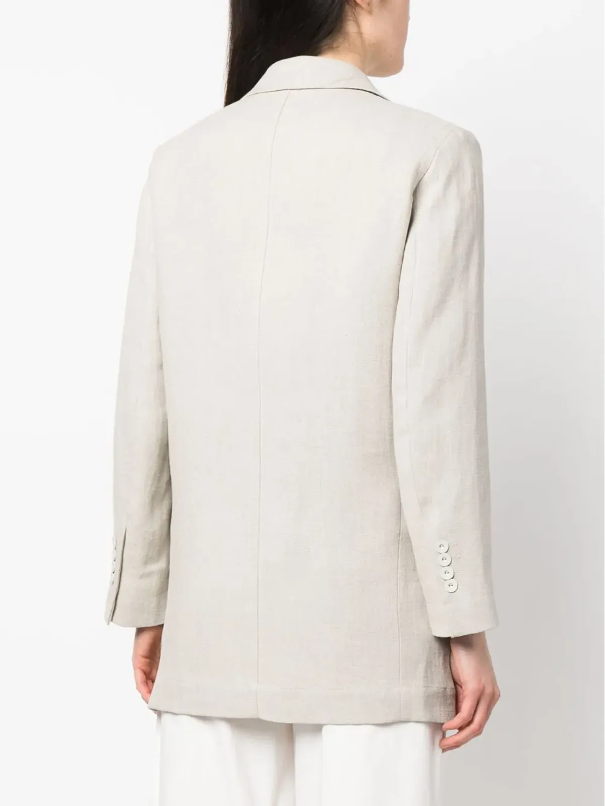 Max Mara アデルキ オーバーサイズ リネンブレザー - 画像4