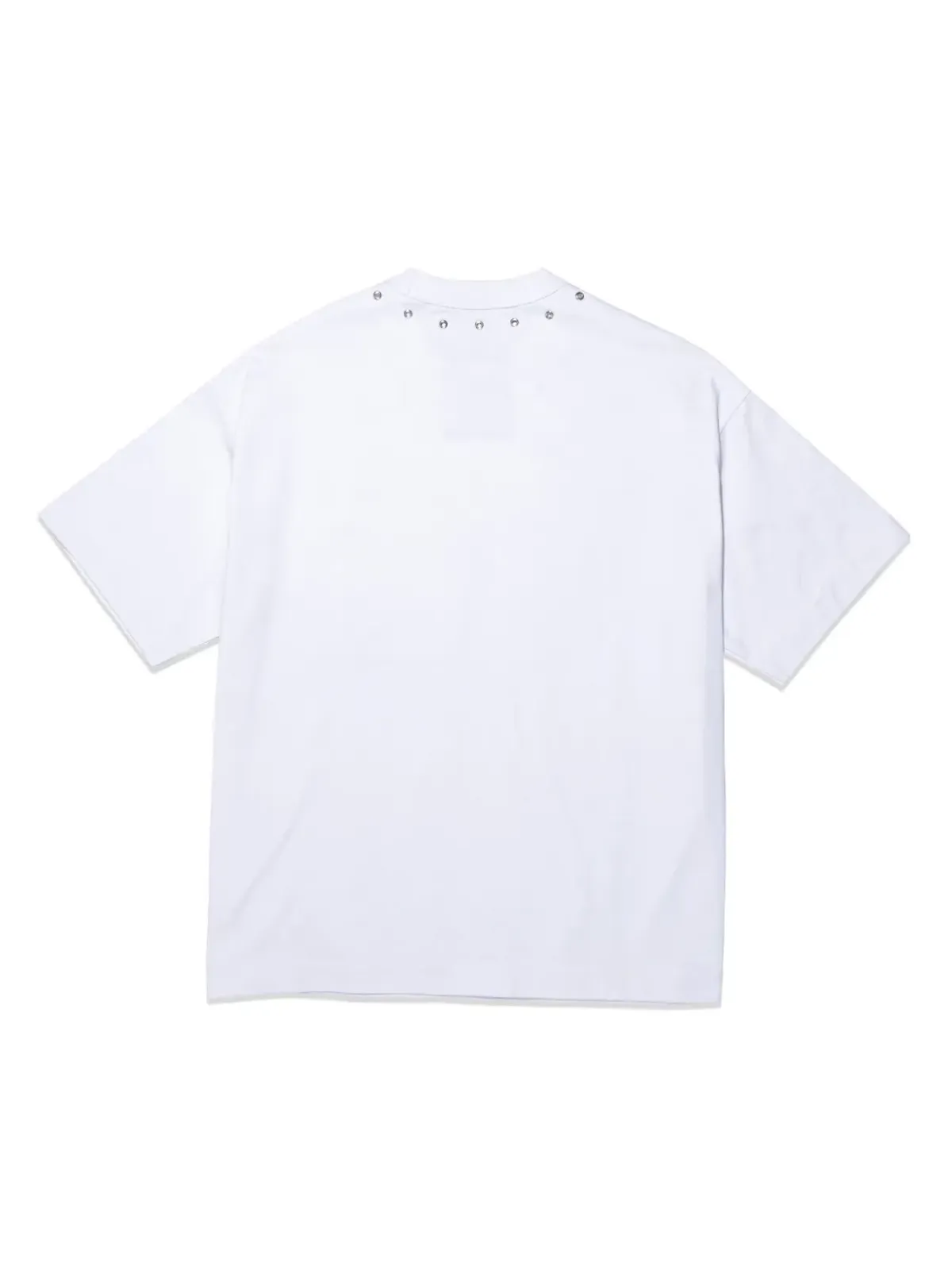 Purple Brand アイレット付きコットンTシャツ - ホワイト - 画像2