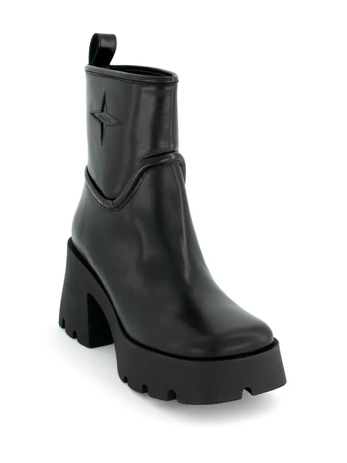 Nodaleto Bulla Rainy leather boots - Black - 画像2