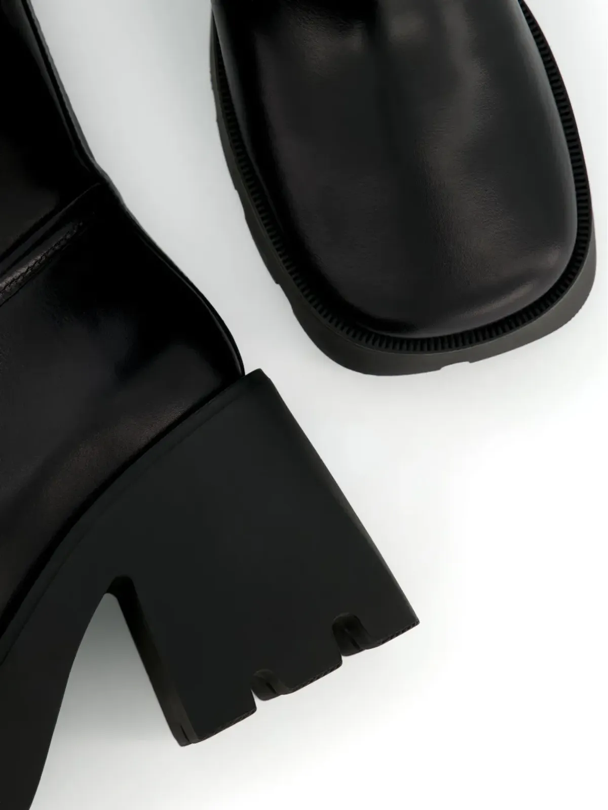 Nodaleto Bulla Rainy leather boots - Black - 画像4