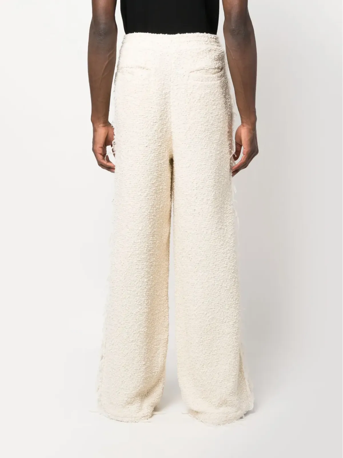 Eckhaus Latta ブークレ・ワイドパンツ - 画像5