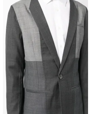 Private Stock The Martel shawl-lapels blazer - Grey - サムネイル5
