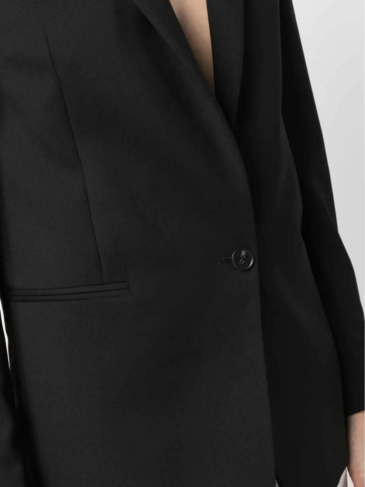 Paul Smith ブラック ウール シングルブレスト ブレザー - 画像5