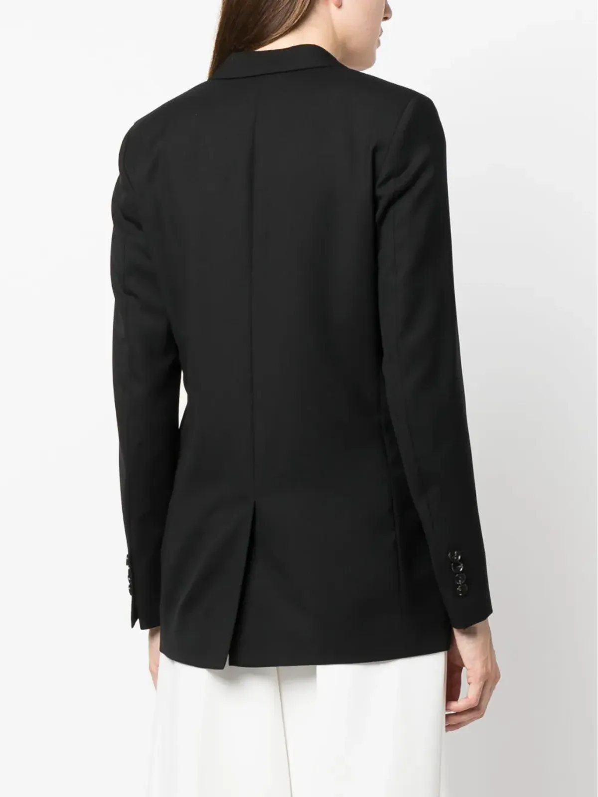 Paul Smith ブラック ウール シングルブレスト ブレザー - 画像4