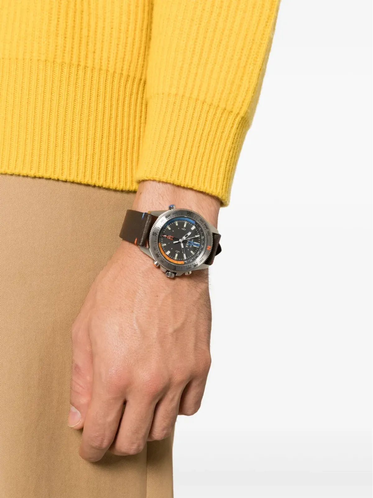 TIMEX Expedition North Tide-Temp-Compass 43mm（ブラウン） - 画像2