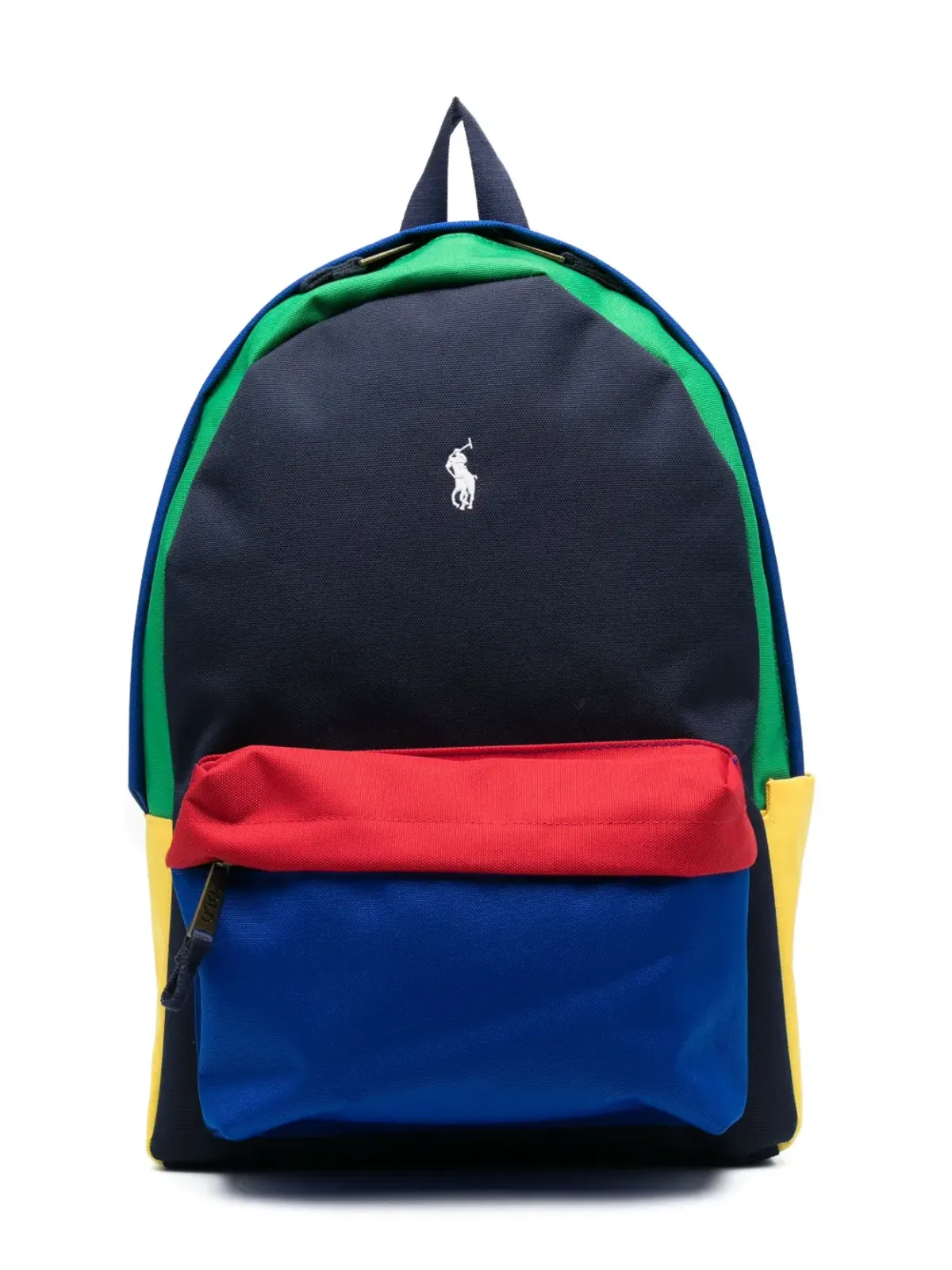 POLO RALPH LAUREN KIDS ポロポニー カラーブロック バックパック ブルー - 画像1