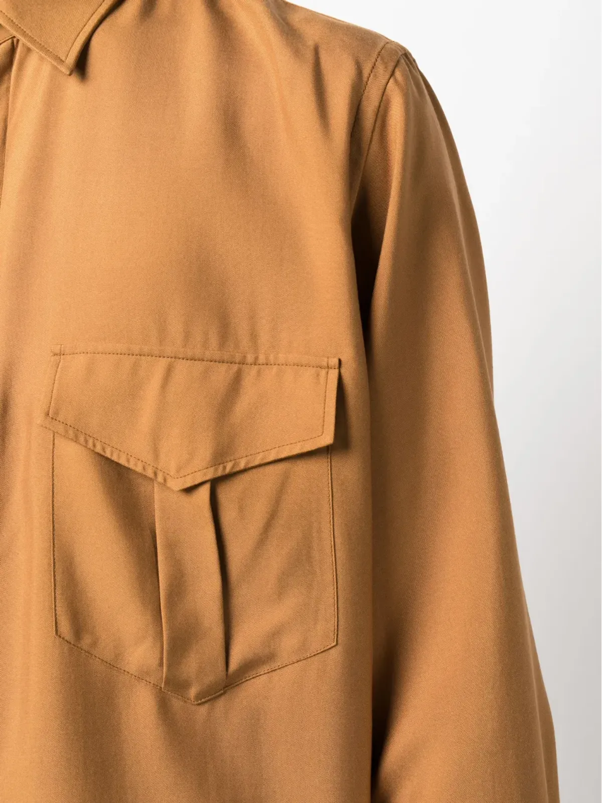 Bally ポイントカラー シルクシャツ - 画像5