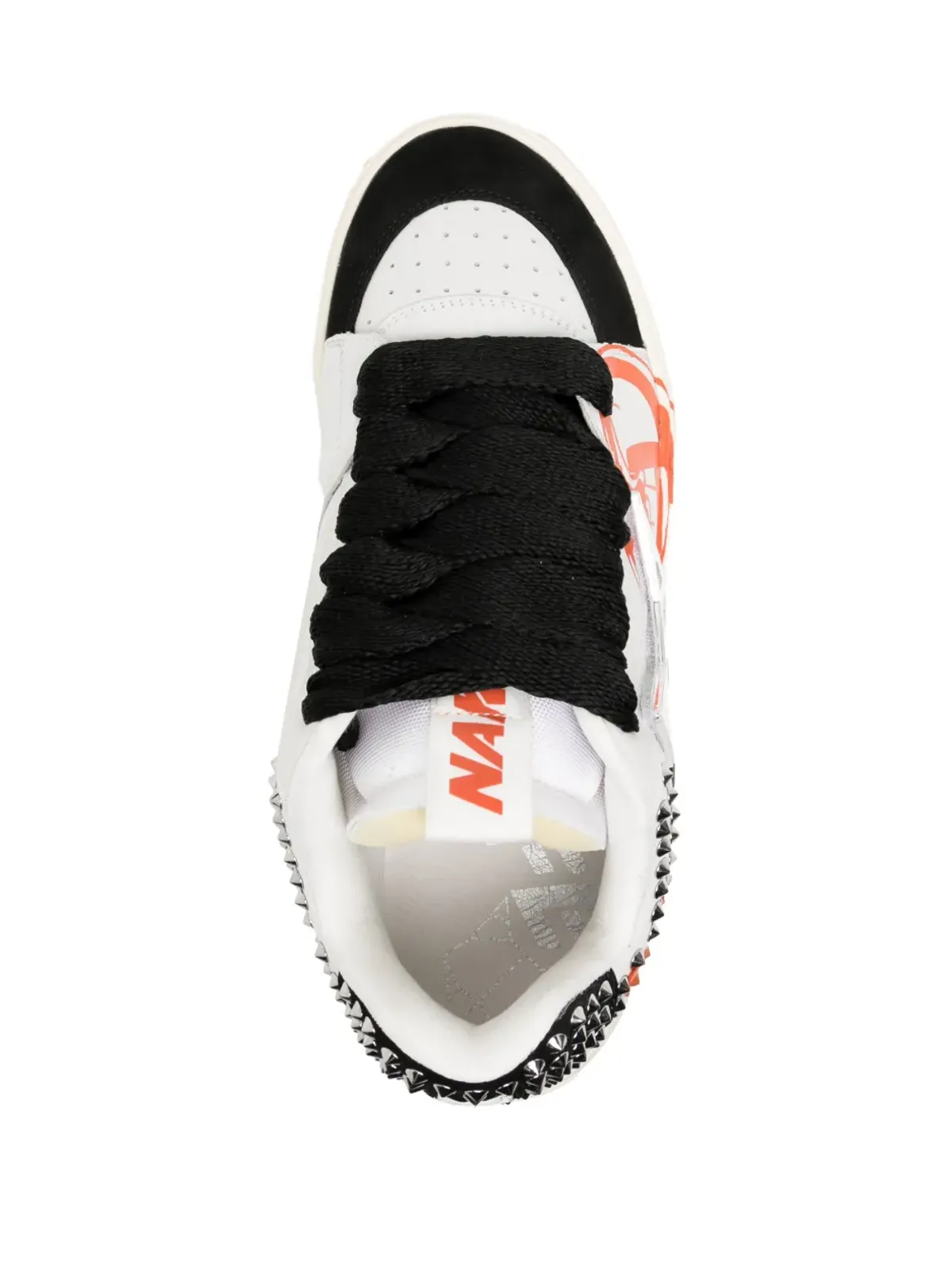 NAKED WOLFE Kosa Graffiti low-top sneakers - White - 画像4