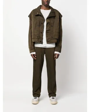 Eckhaus Latta クリンクル加工ストレートパンツ - サムネイル2