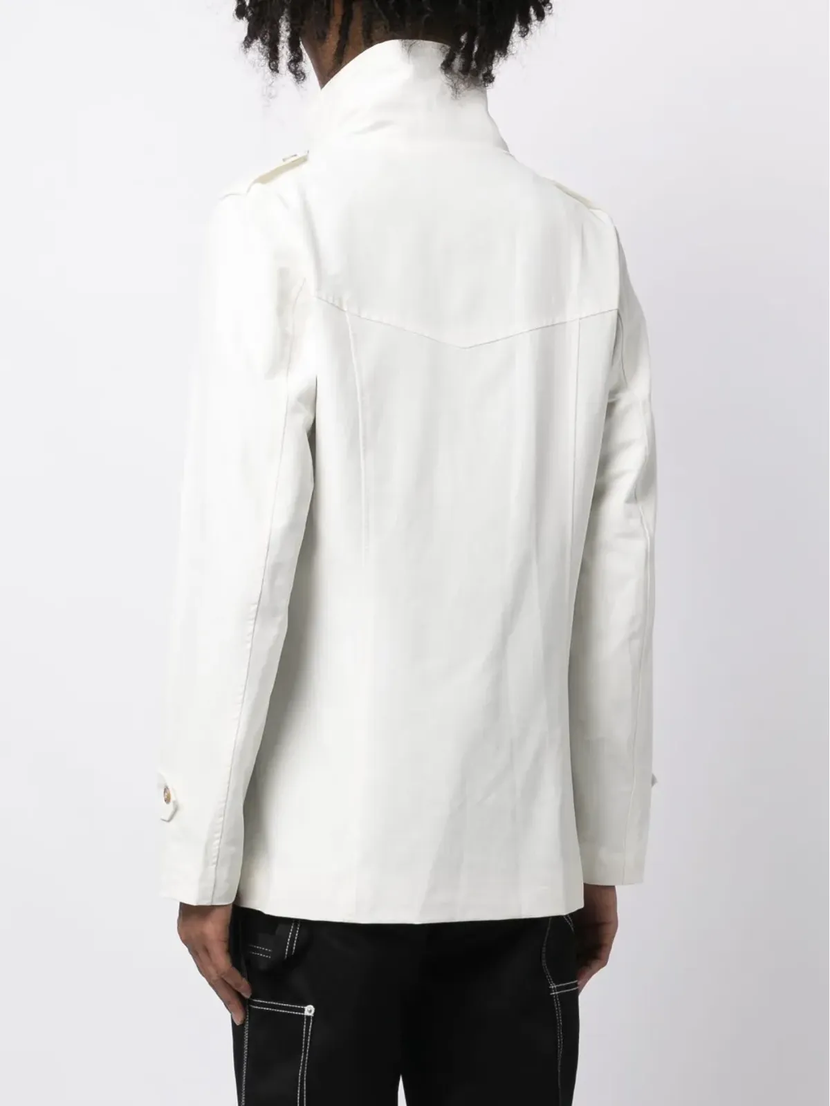 Private Stock The Claude stand-up collar jacket - 画像4