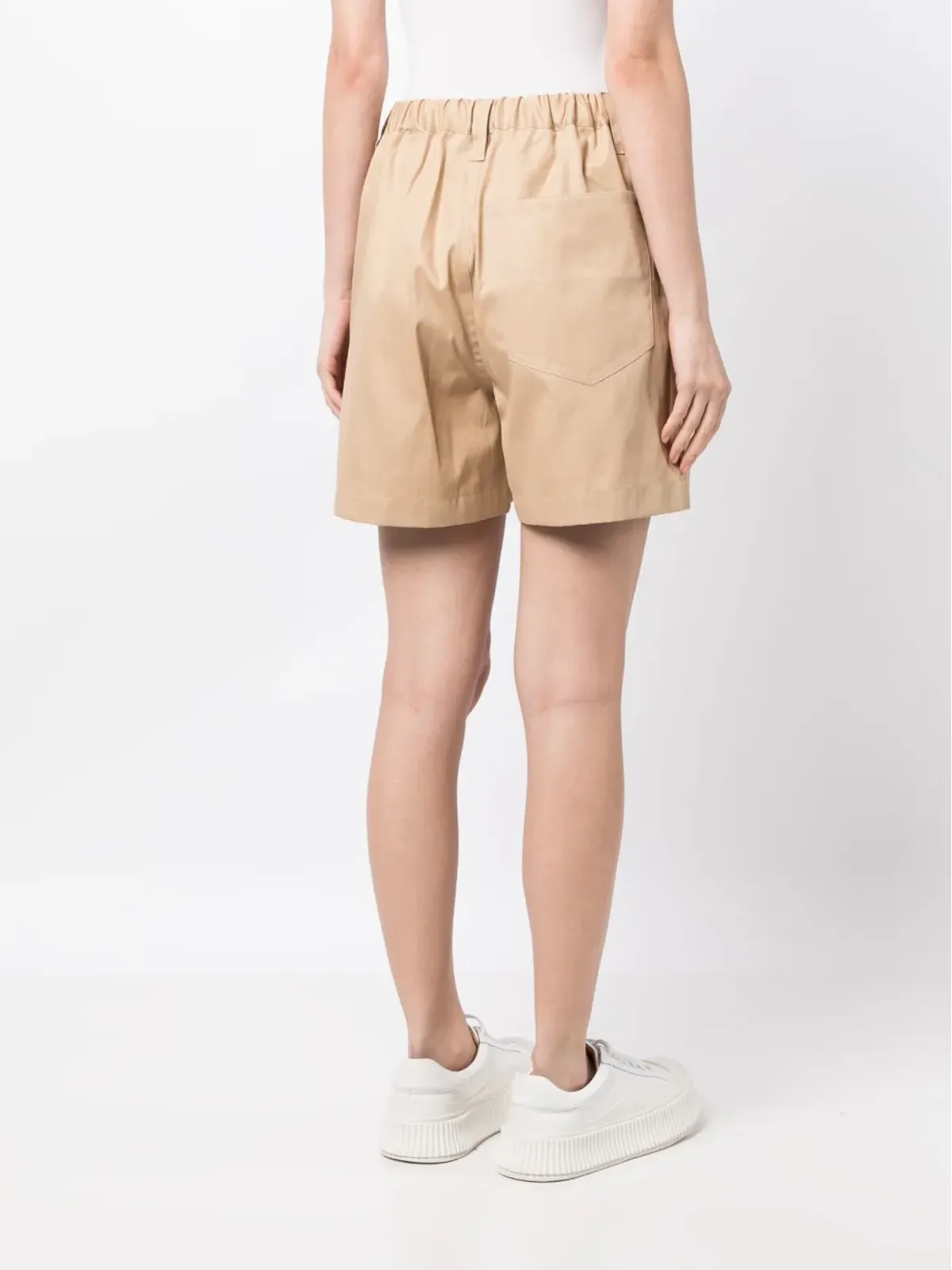 Sofie D'hoore ウエストゴム入り コットンショーツ - ブラウン - 画像4