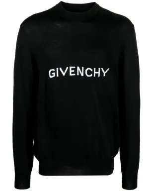 Givenchy ロゴ入りインターシャ ウールセーター - サムネイル1