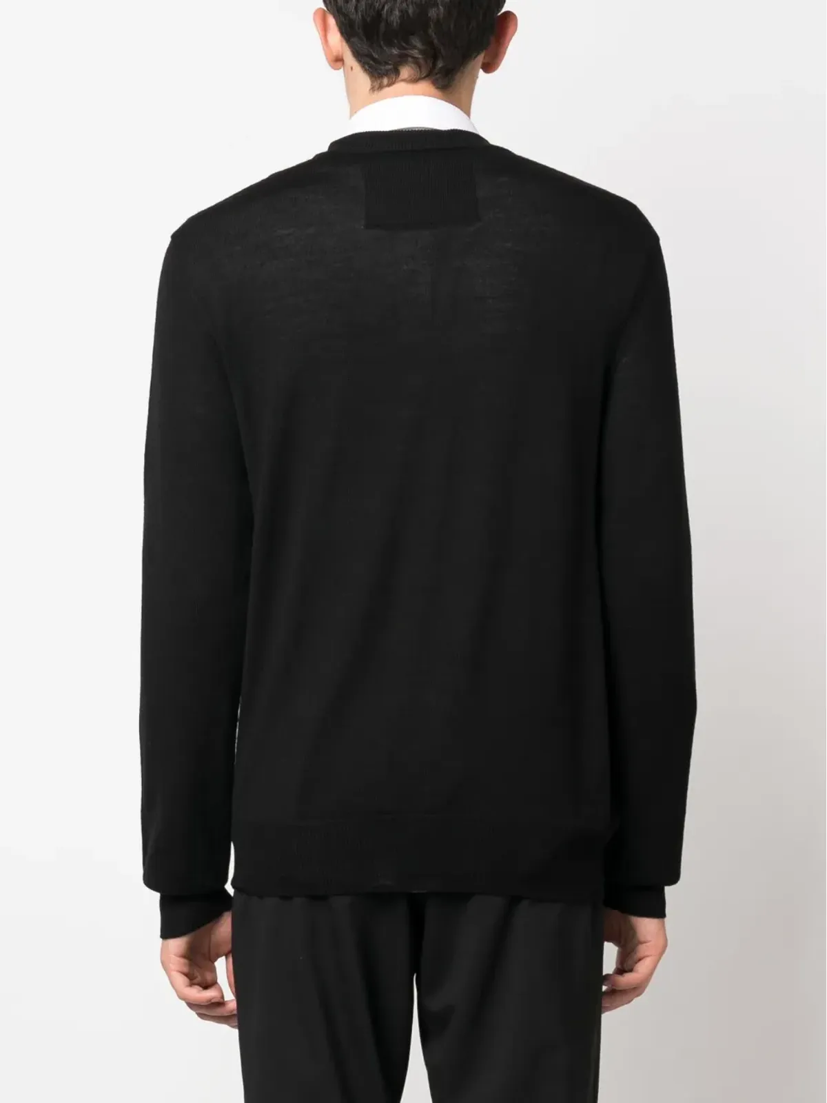Givenchy ロゴ入りインターシャ ウールセーター - 画像4