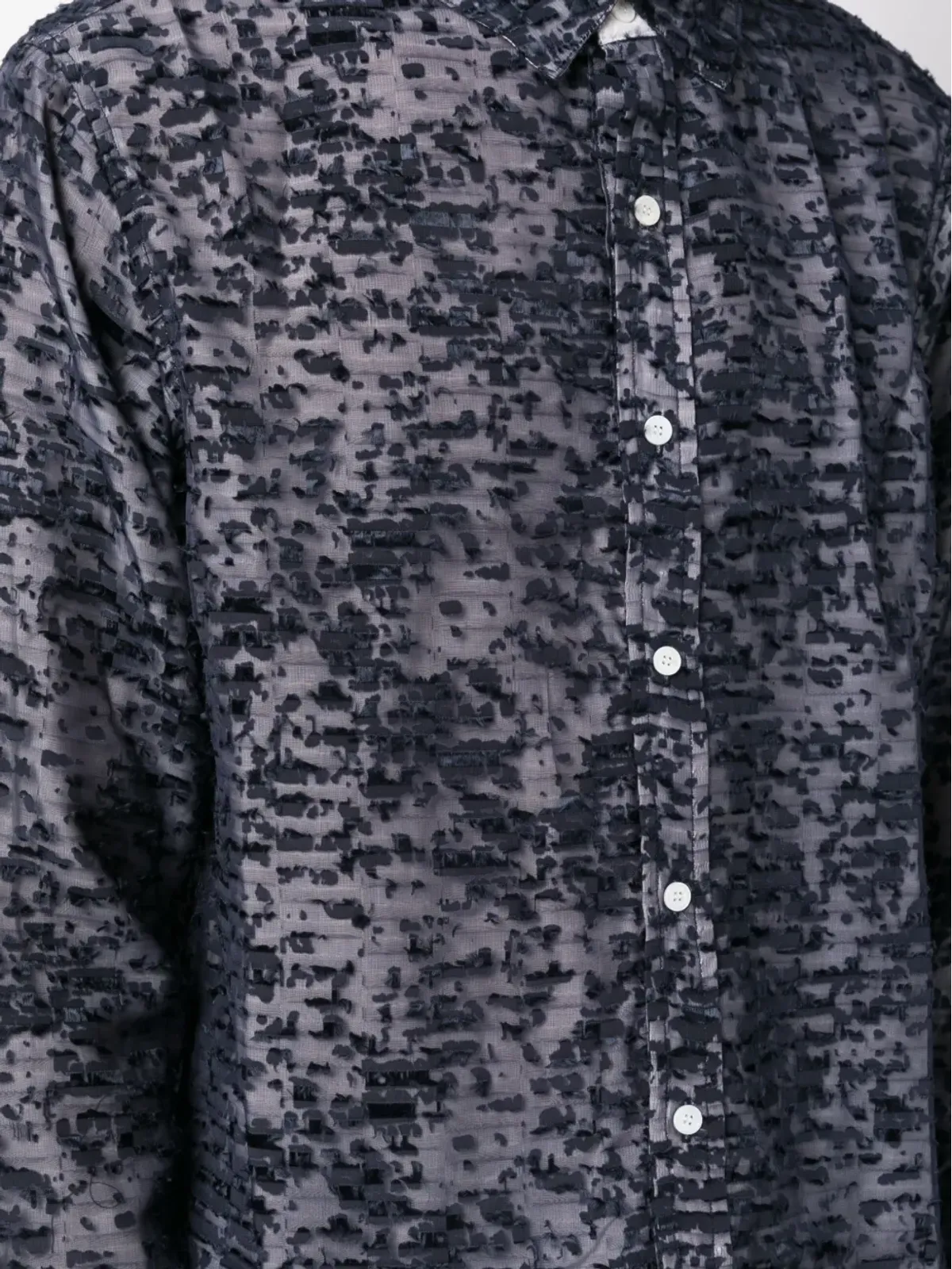 Private Stock The Vital textured shirt - 画像5