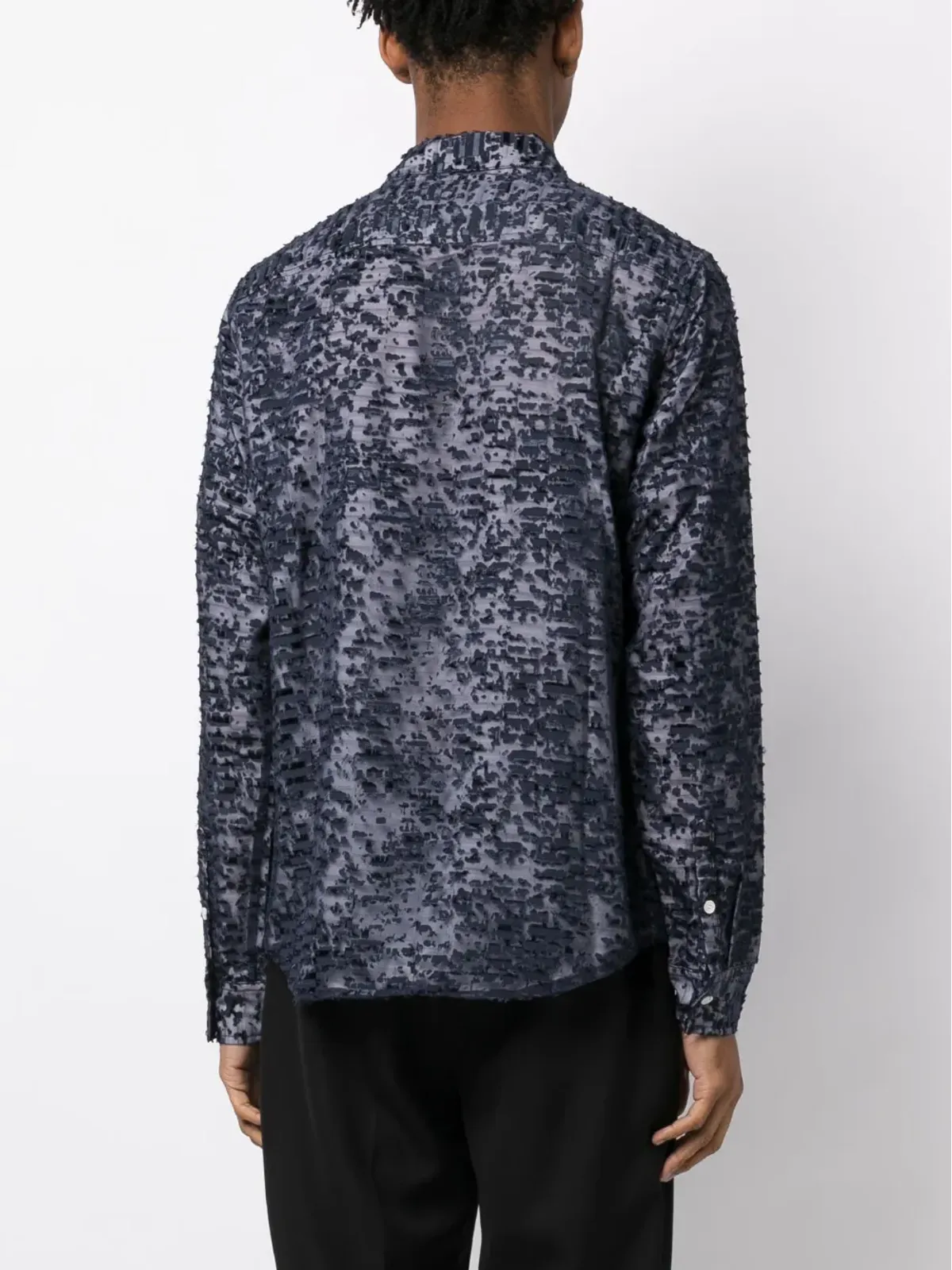 Private Stock The Vital textured shirt - 画像4