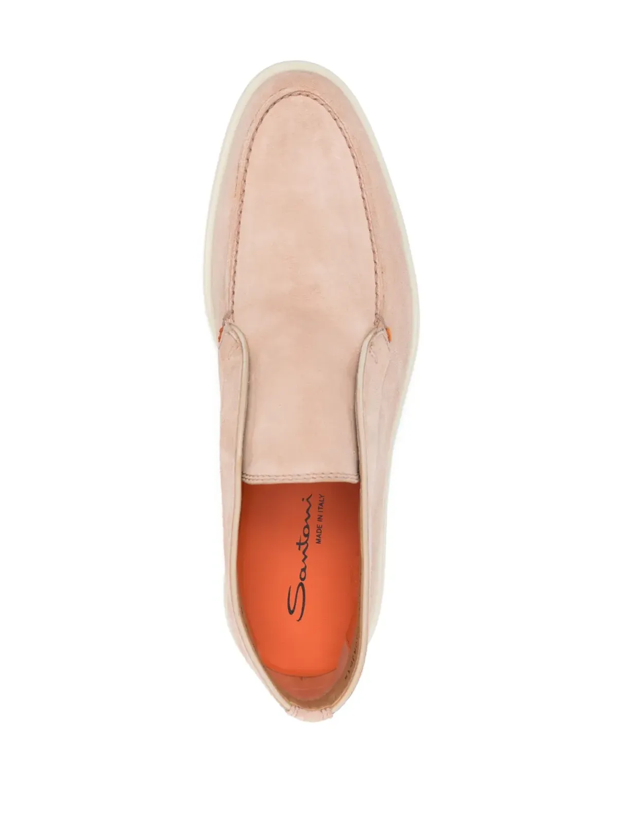 Santoni アーモンドトゥ・スエードブーツ - 画像4