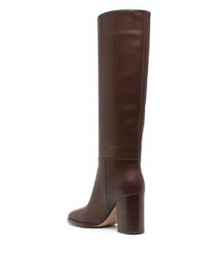 Gianvito Rossi レザー ニーハイブーツ - サムネイル3