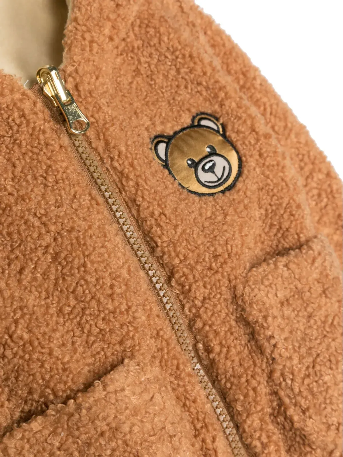 Moschino Kids テディベア フリース ジャケット - 画像3