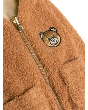 Moschino Kids テディベア フリース ジャケット - サムネイル3