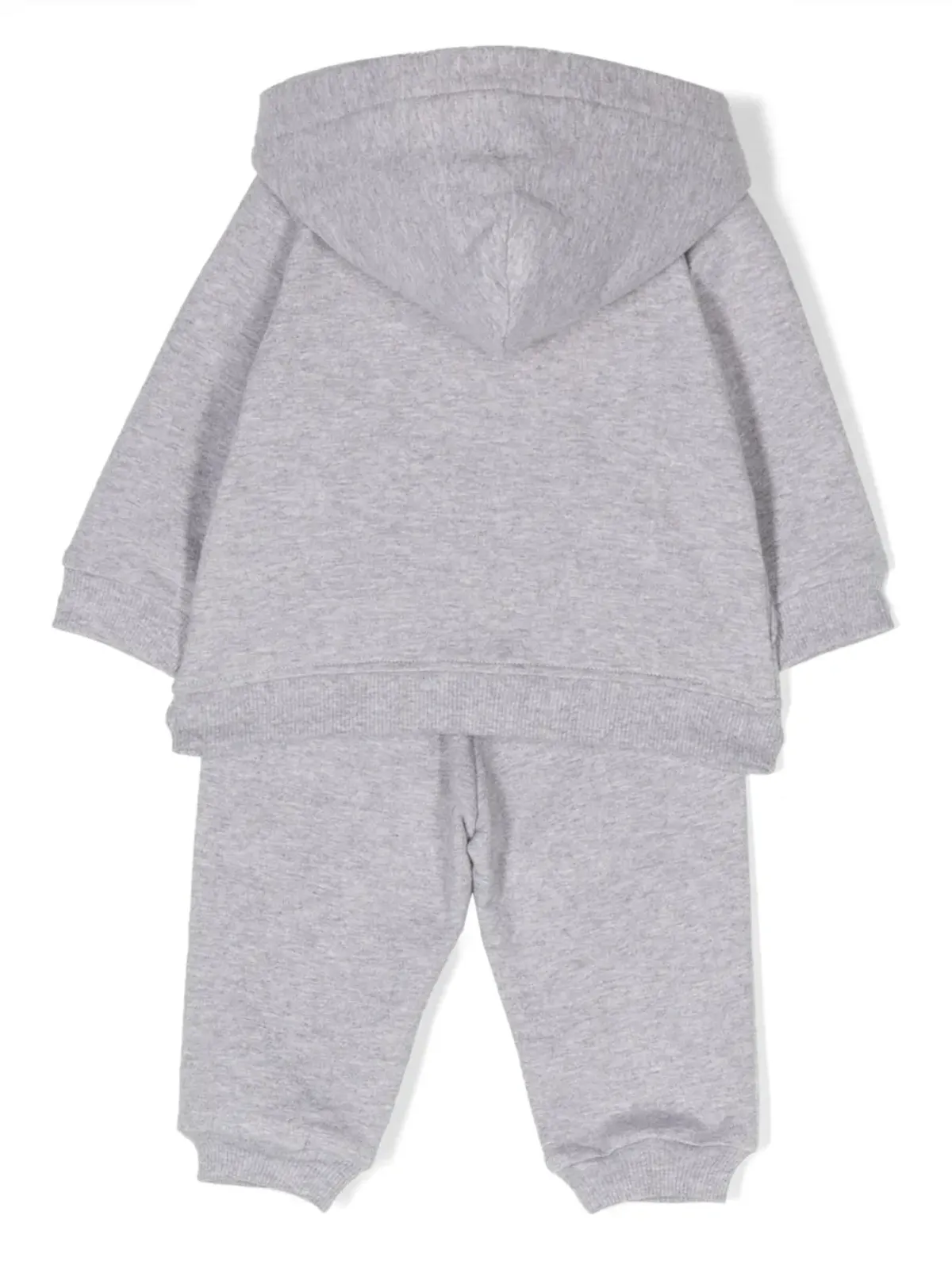 Moschino Kids teddy-bear print cotton tracksuit - Grey - 画像2