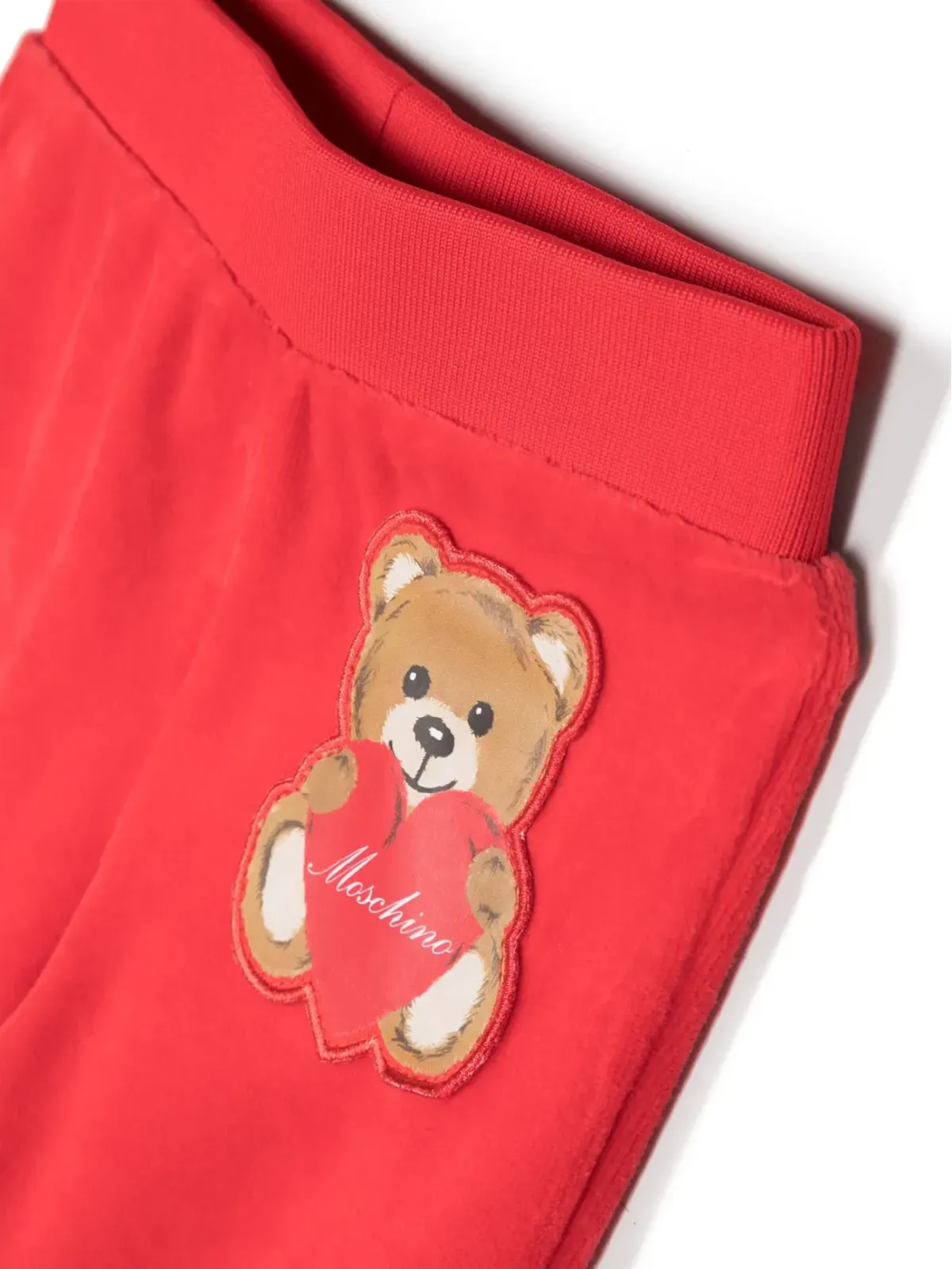 Moschino Kids パッチディテール コットンブレンド トラックスーツセット - レッド - 画像3