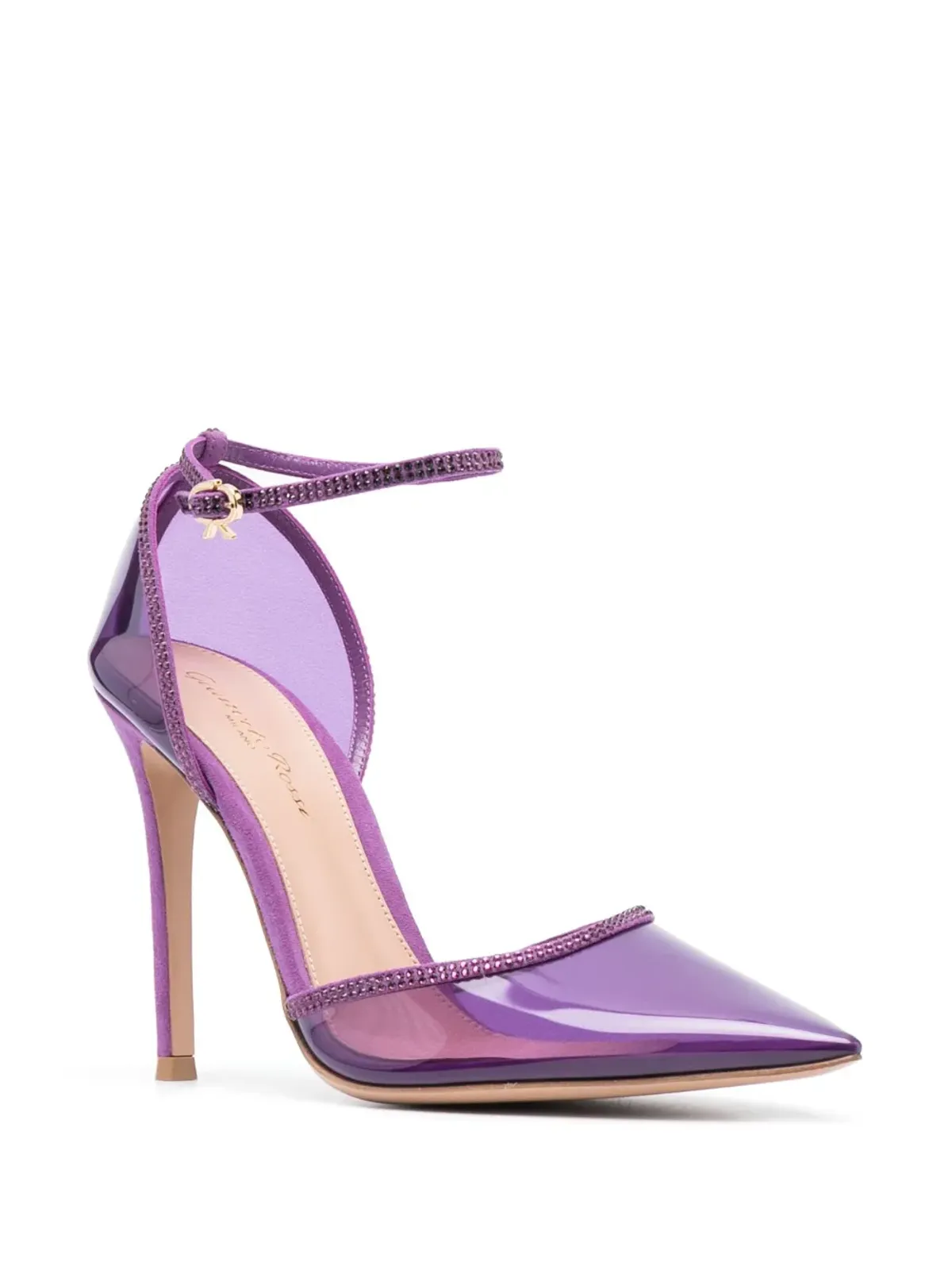 Gianvito Rossi クリスタルサビン パンプス - 画像2