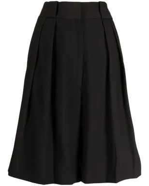 KHAITE Rillo ワイドレッグプリーツショーツ - サムネイル1