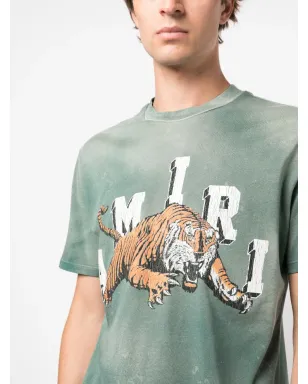 AMIRI ヴィンテージ タイガー 半袖 Tシャツ - グリーン - サムネイル5