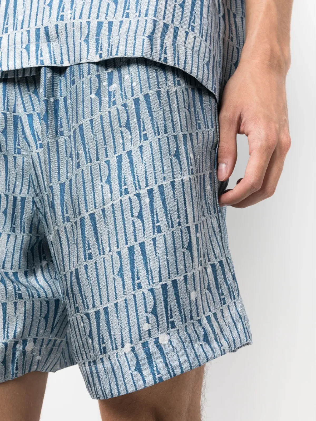 AMIRI グラデーションドローストリングショーツ - 画像5