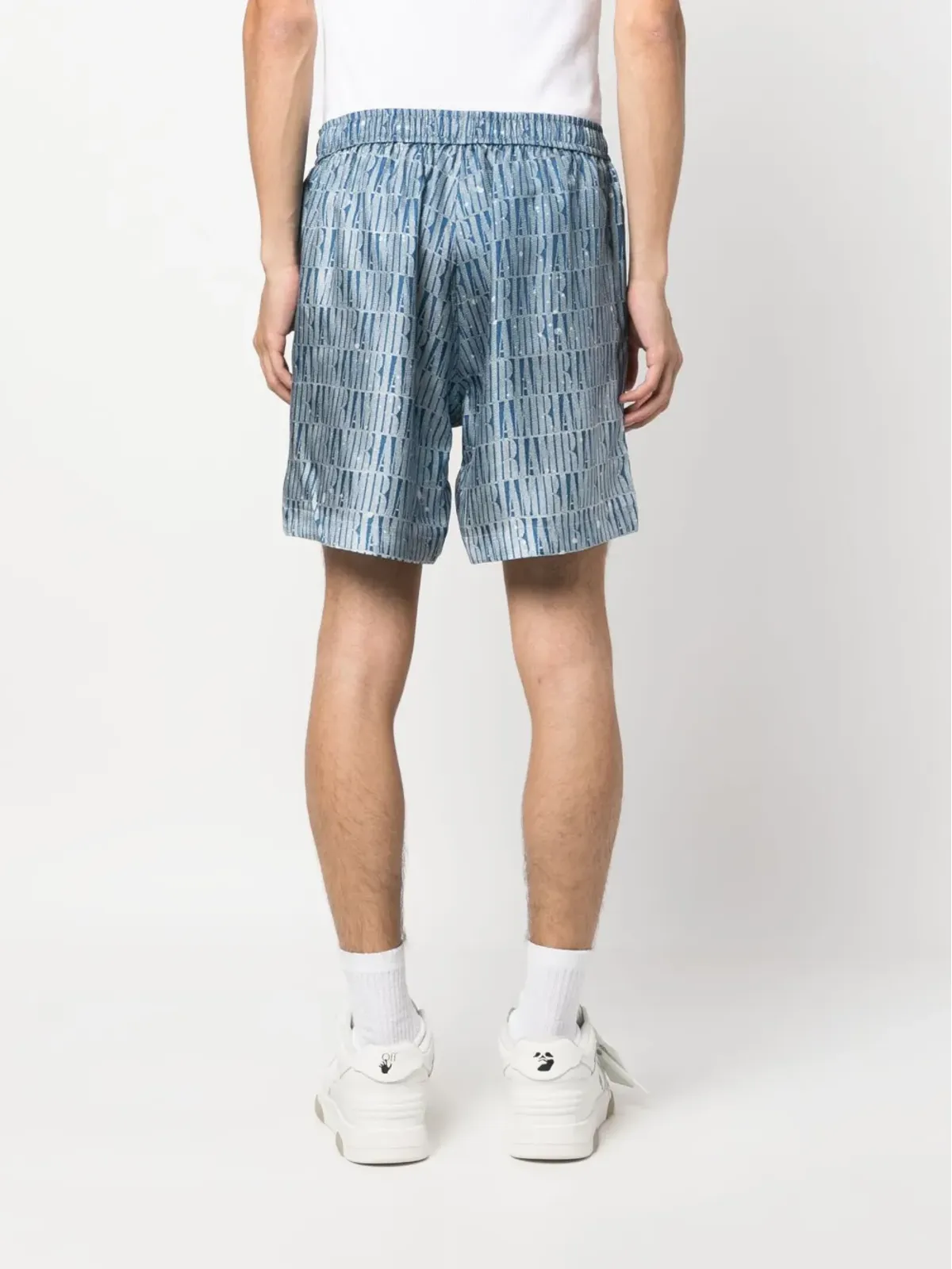 AMIRI グラデーションドローストリングショーツ - 画像4