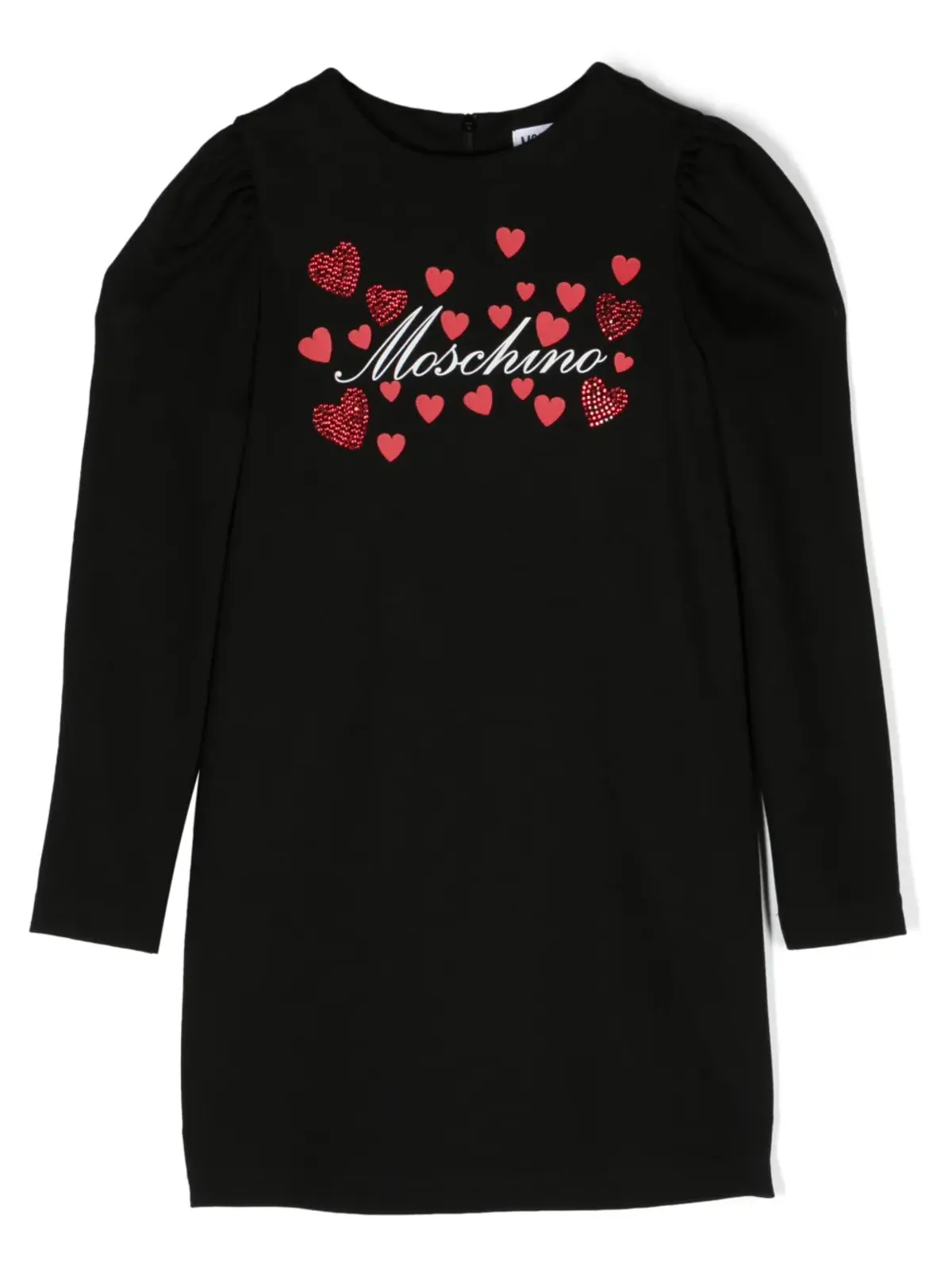 Moschino Kids ロゴプリントドレス - 画像1