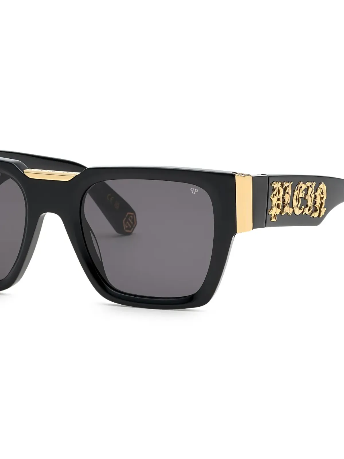 Philipp Plein Eyewear ロゴプレート付きスクエアフレームサングラス - 画像5
