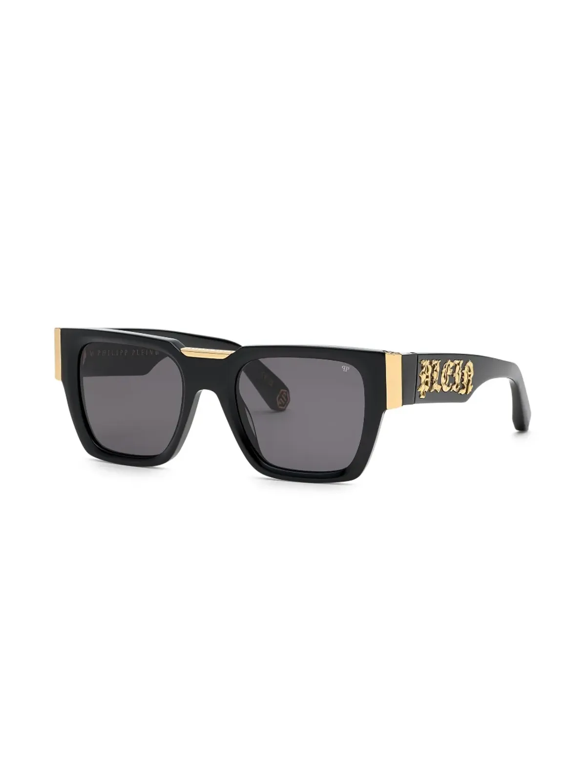 Philipp Plein Eyewear ロゴプレート付きスクエアフレームサングラス - 画像2