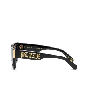 Philipp Plein Eyewear ロゴプレート付きスクエアフレームサングラス - サムネイル4